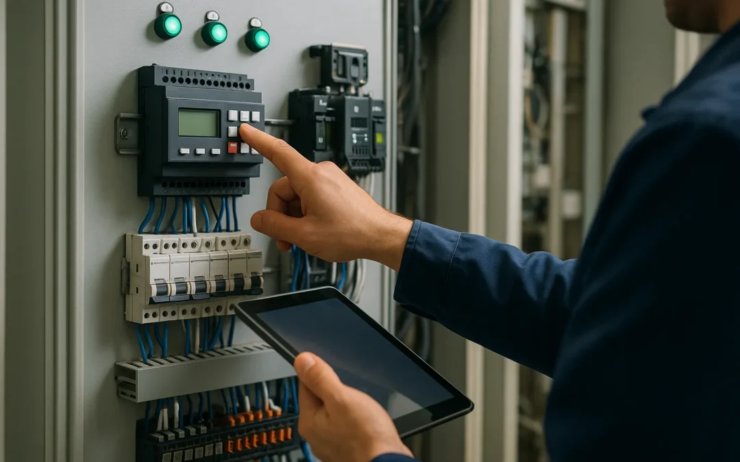 cómo reducir paros de línea con tableros de automatización