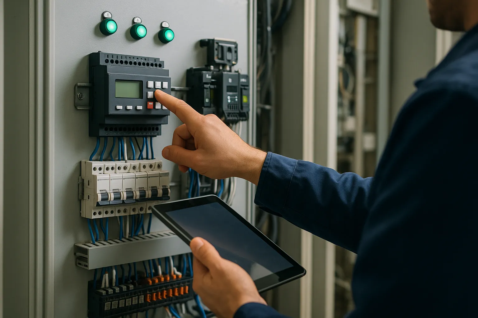 cómo reducir paros de línea con tableros de automatización