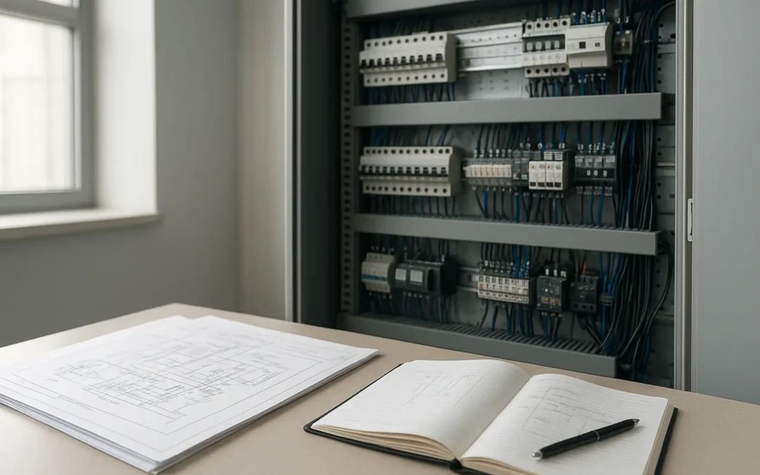 Gabinetes de Control con Documentación Técnica As-Built: Guía Completa para Ingenieros