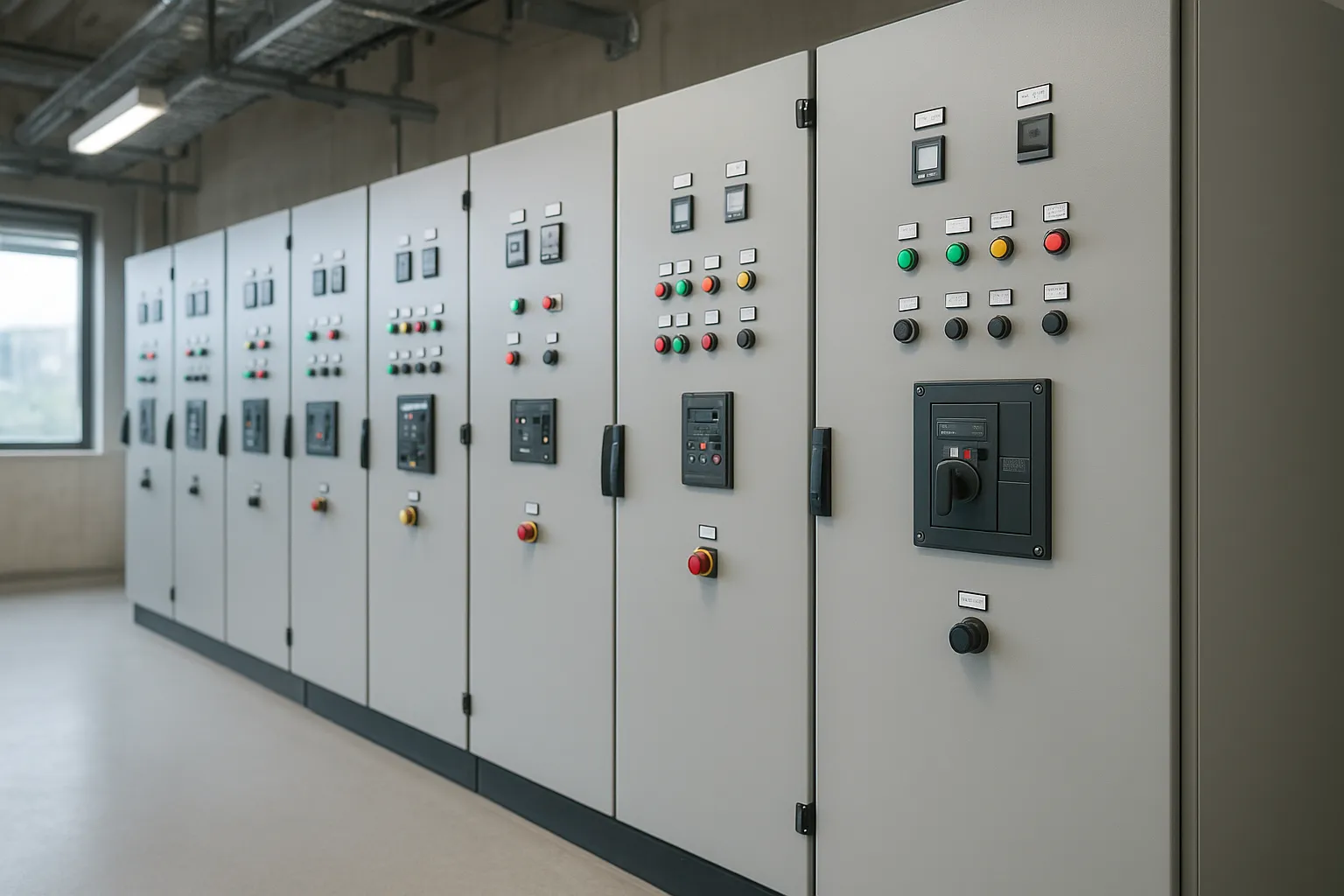gabinetes de control eléctrico con garantía en planta