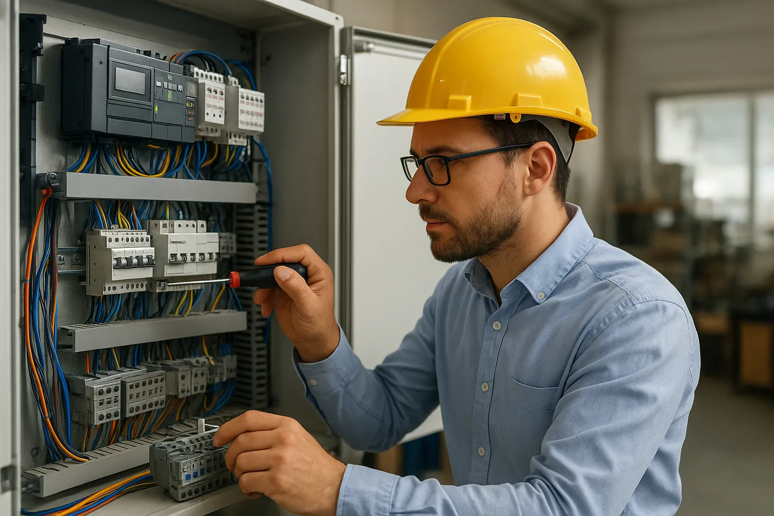 integrador de sistemas de automatización con fabricación de tableros