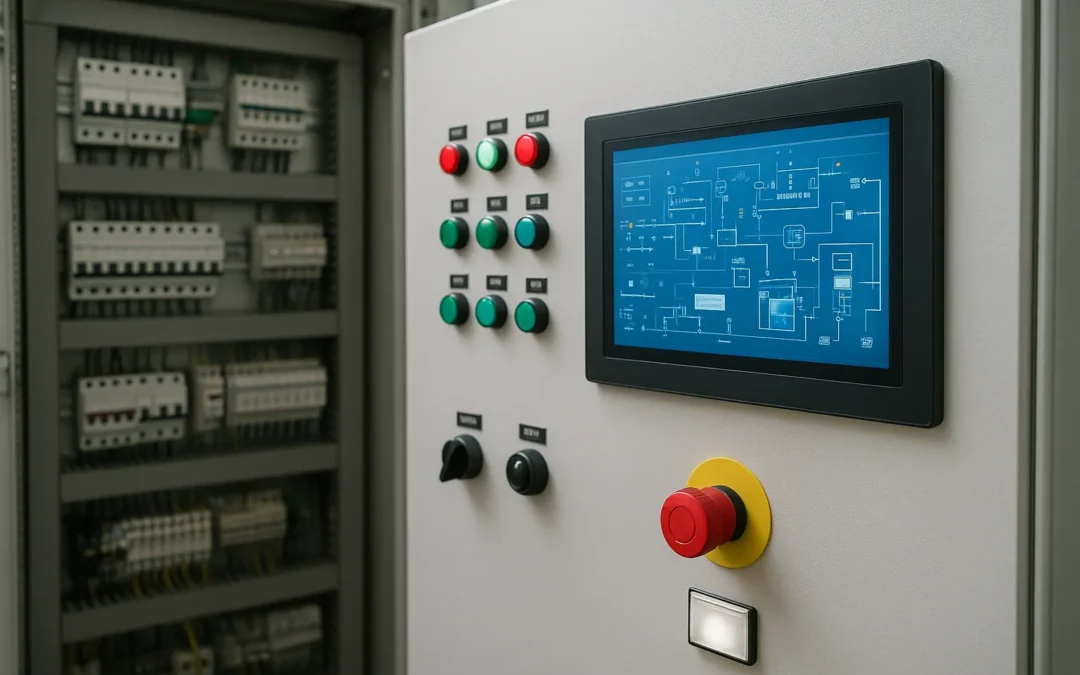 Tablero de Control Eléctrico con SCADA y HMI México | Automatización Industrial