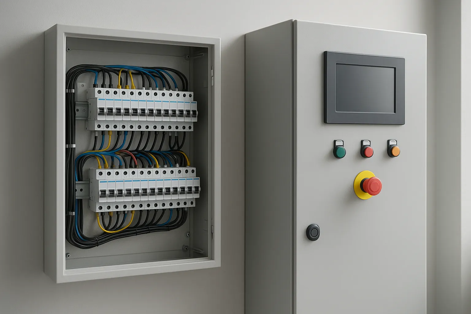 tablero eléctrico vs gabinete de control cuál necesito